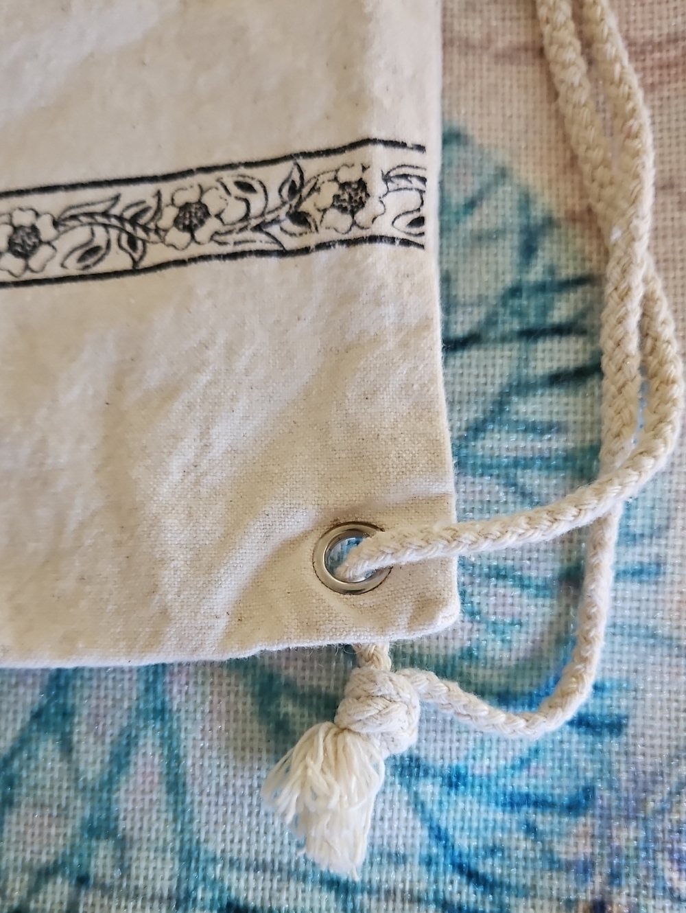 Spell & The Gypsy Collective  Peacock Drawstring Backpack - Picture 9 of 14